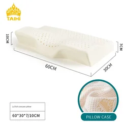 Luxury Thai Latex Orthopedic Pillow - Neck Pain Relief & Vertebrae Support (Concave Pillow)