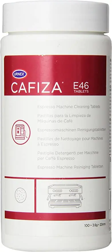 

Urnex Cafiza Espresso Machine Cleaning Tablets - 100 Tablets - Professional Espresso Machine Cleaner Barista Use