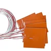 12V 24V 110V 220V Silicone Rubber Electric Heating Pads Heater Plate Baking Mat Adhesive NTC 100K Thermistor Temperature Sensor 5