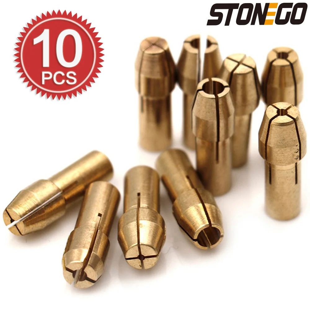 

Адаптер STONEGO для мини-дрели патронов 0,5 мм-3,2 мм, патроны для мини-дрели, патрон, адаптер, микро цанга, латунь для электровращающегося инструмента