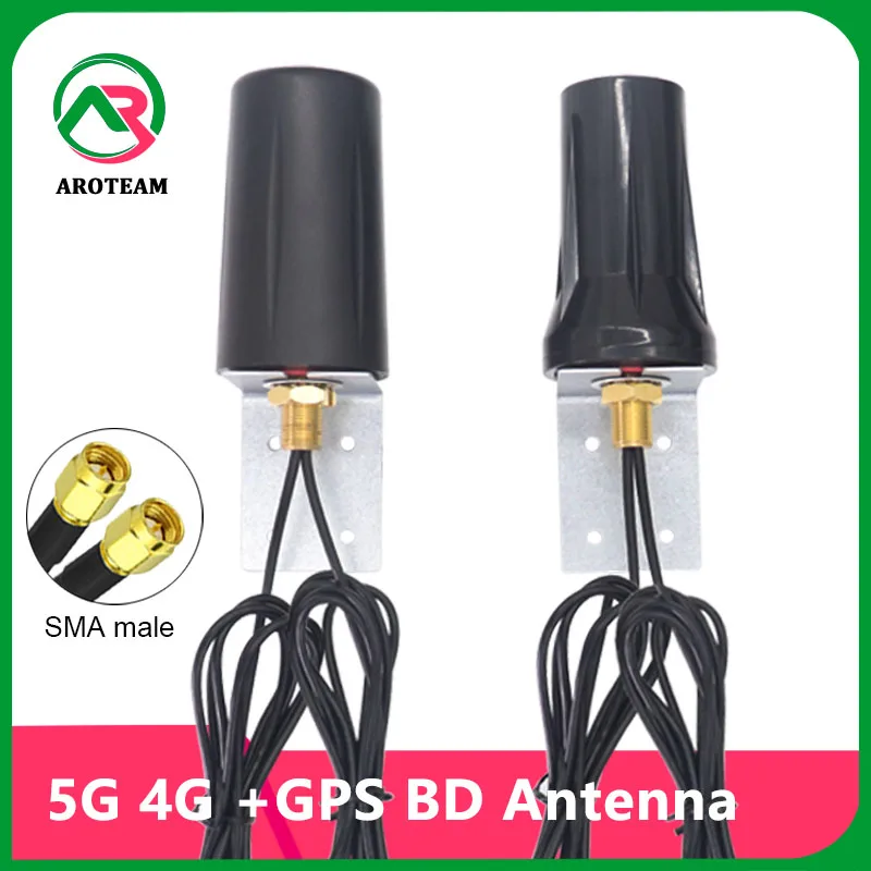 

Tripe Frequency GPS BD 5G LTE 3G GSM 4G 15dbi 28DBI Omni Cabinet Antenna Outdoor Waterproof Aerial For Signal Boost SMA