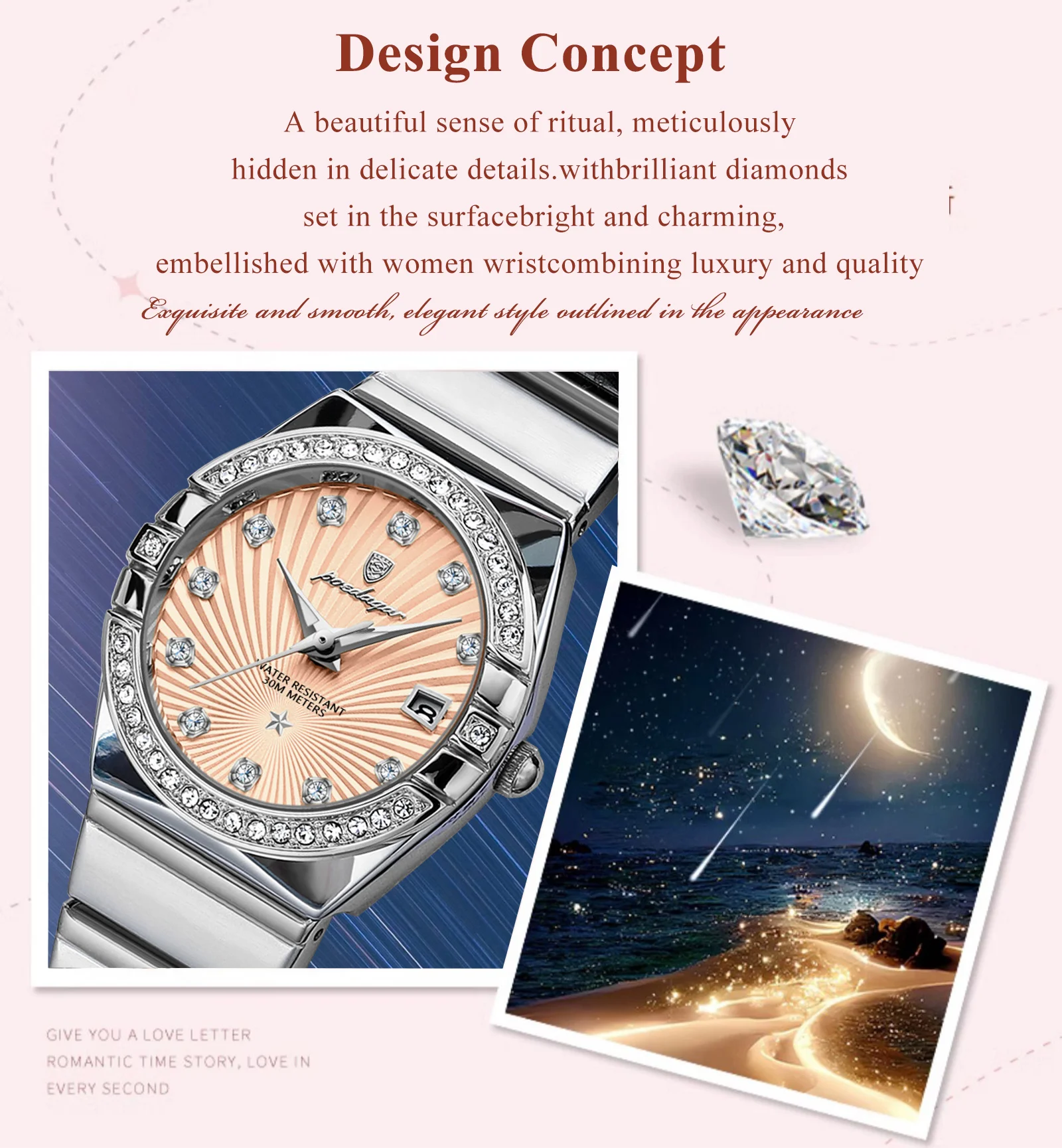 Orologio POEDAGAR - Dettaglio quadrante