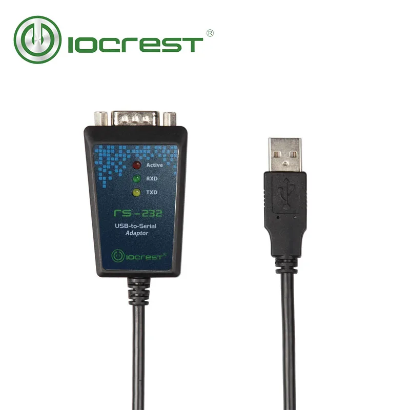 Iocrest-cabo Serial com Chipconjunto Ftdi Usb 2.0 para Rs232 Masculino Pinos Db9 Suporte Win10 1m - Imagem 6