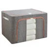 2/1PCS Quilt Blanket Organizer Big 24L Dustproof Closet Storage Bag Quilt Clothes Storage Bag Duvet Blanket Sorting Bags 4