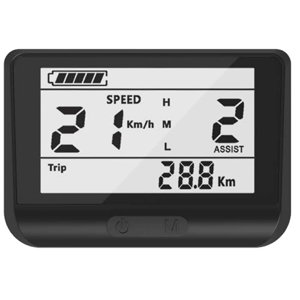 

24/36/48 в EBike 760S ЖК-дисплей для BBS01 BBS02 Средний мотор 5PIN