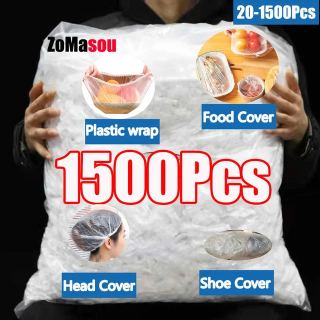 비닐봉투 Introducing the 201500PCS Disposable Food Cover Plastic Food Bag