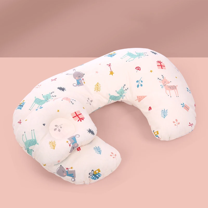 Nursing Pillow Multifunctional Newborn Breastfeeding Pillow Baby Anti-spitting Milk Pregnant Woman Pillow Washable Breathable Waist Protector