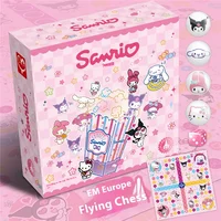 Sanrio Flying Chess Game Cinnamoroll Kuromi Cute Gift Student Children Mini Desktop Multi Functional Mini Game Board Games 1