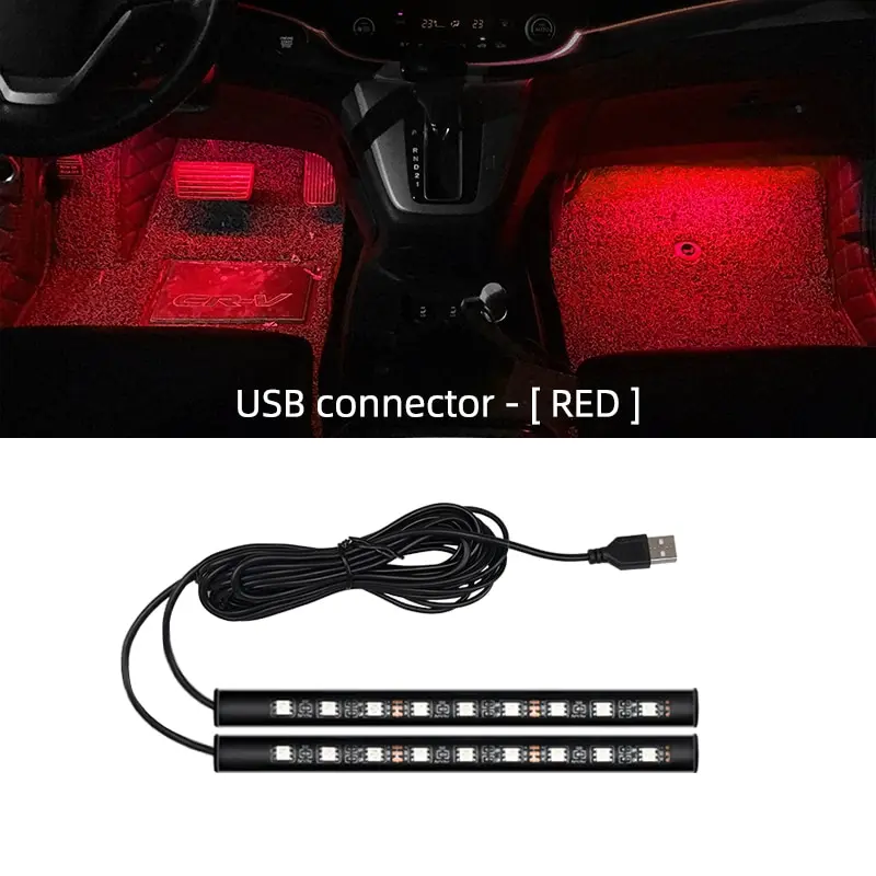Red 18LED USB