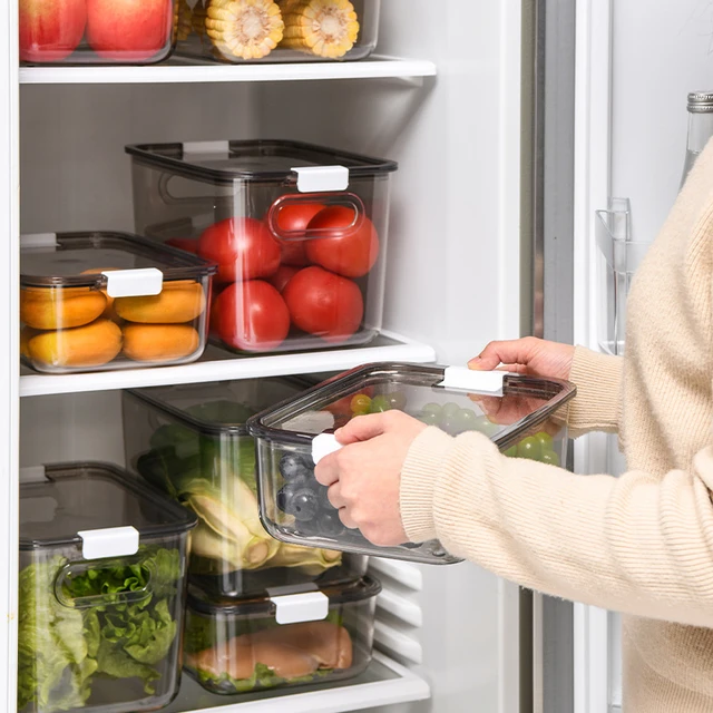 Food Storage Fridge Organizer Containers Organiseurs De Rangement