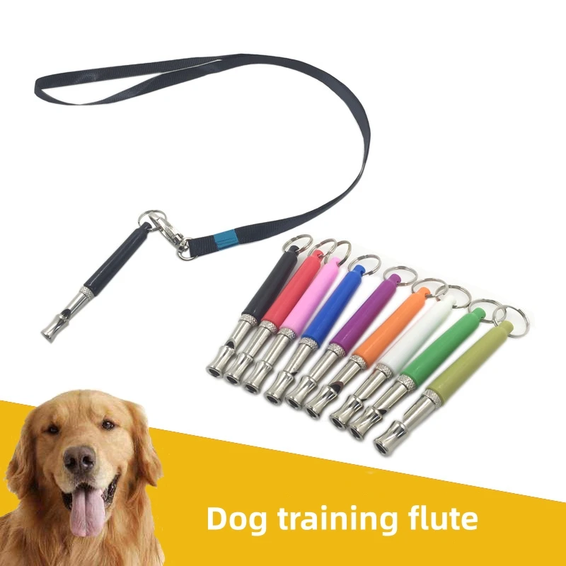 Dog Whistle To Stop Barking Device Dog Copper Silent Ultrasonic Training Flute Stop Barking for Pet Supplies Sound Trainer Tool