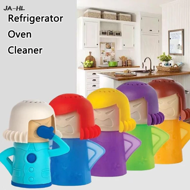 Microwave Cleaner - Angry Mom Microwave Oven Cleaner High Temperature Steam  Cleaning Equipment Tool Easily Crud Steam Cleans Add Vinegar and Water for  Kitchen 