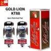 GOLD LION KT88 Vacuum Tube HIFI Audio Valve Replace KT77 KT66 El34 6550 Tube Amplifier Kit DIY Genuine Matched Quad 2