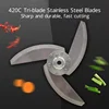 220V/110V Electric Vegetable Cutter Commercial Automatic Scallion Chopper Dicing Machine Multi-function Carrot Vegetable Slicer 3