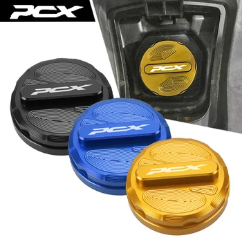 혼다 PCX 125 150 160 200 EV HP MPG PCX160-CBS 2018-2021 오토바이 연료 탱크 커버, 가솔린 박스 캡, CNC 알루미늄 액세서리