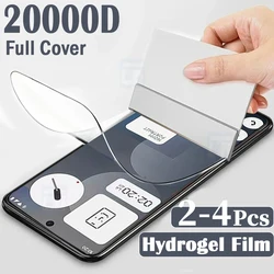 Premium Soft Silicone Hydrogel HD Screen Protector - 2 - 4 Piece Set - 2Piece (Nothing Phone 3a)