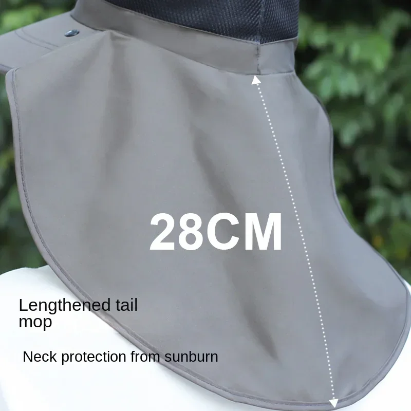 Women Sunshade Fishing Sun Cap with Sunscreen Face Mask for Outdoor Brim Visor Hat Men Work Jungle Safari Neck Protect_voghion.com