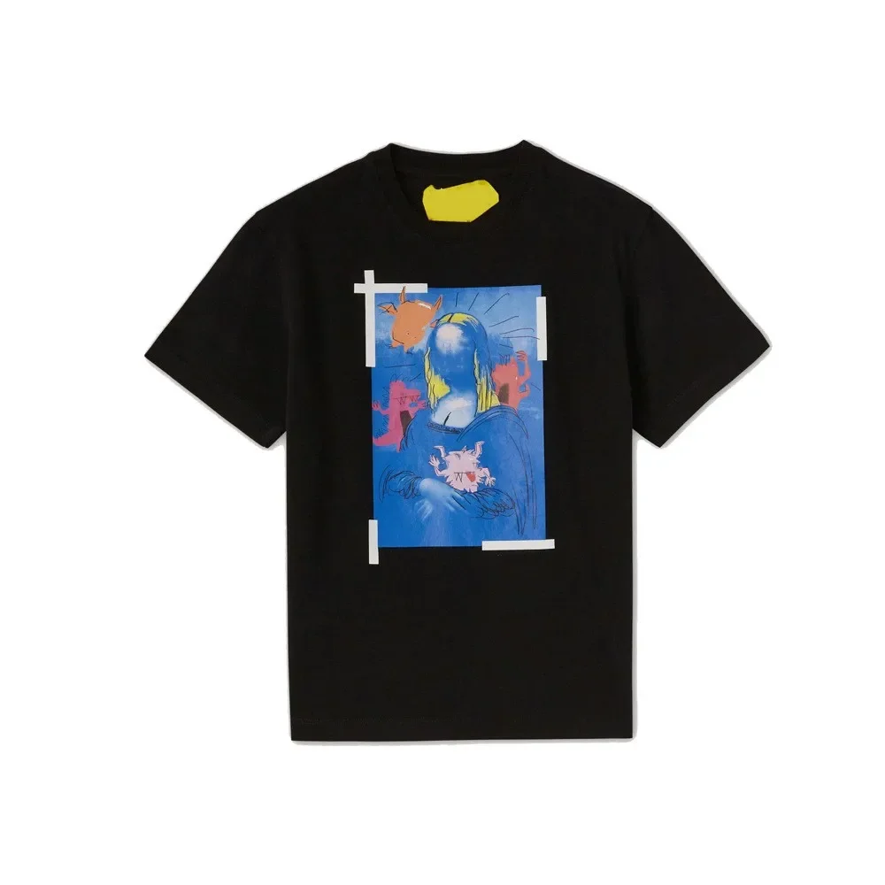 Summer Children's Short Sleeve Tops Kid T-shirts Boys Irregular White Arrow Ofs Black Girls OVERSIZED Offs tshirts Toddlers Tees Children Tshirts Children Tops