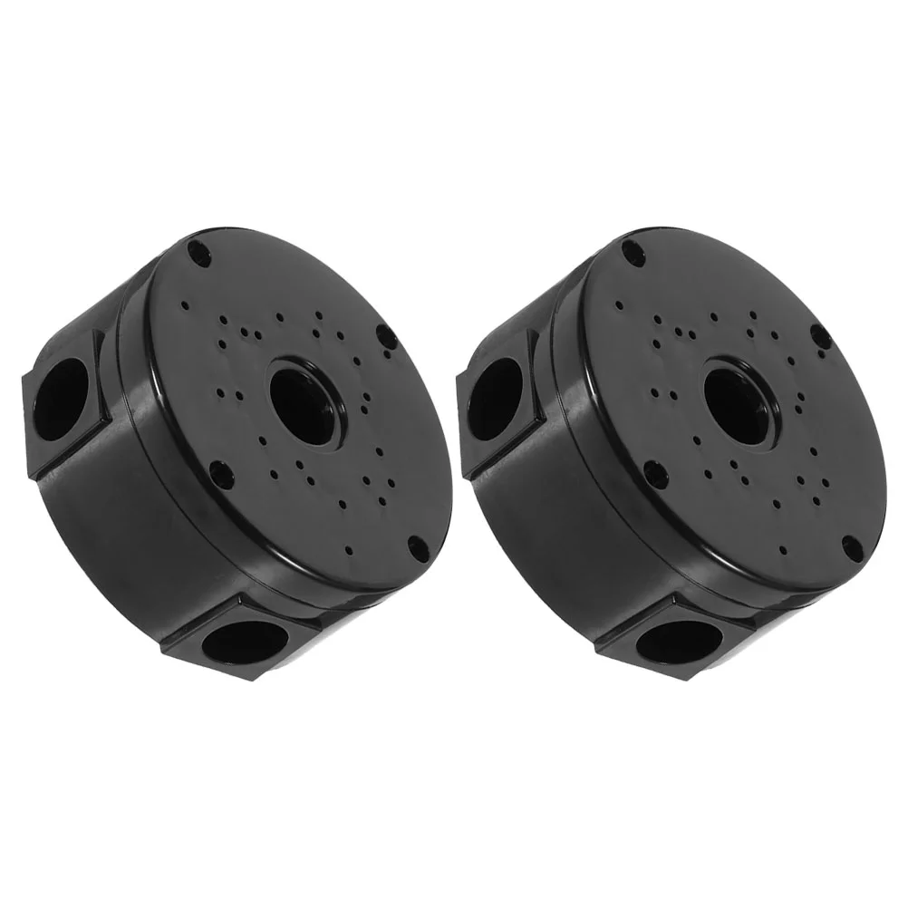 2 Pcs Waterproof Cable Box Security Cover for Wire Dust-proof Pp Cord Outdoor