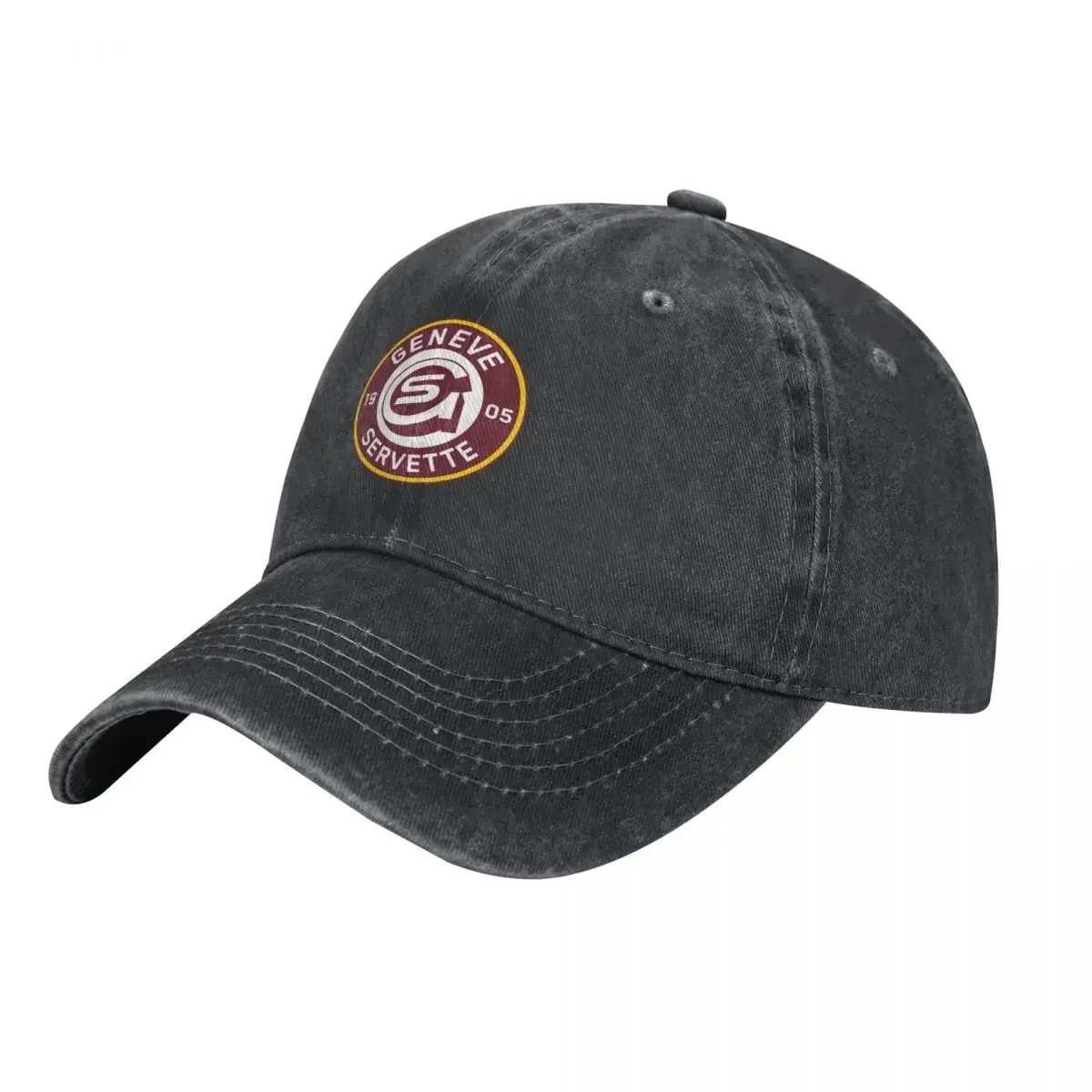 

Geneve Servette HC Swiss Ice Hockey Sports Fans GSHC Geneva Switzerland Baseball Cap Golf Custom Cap Hood Cap For Men Women'S