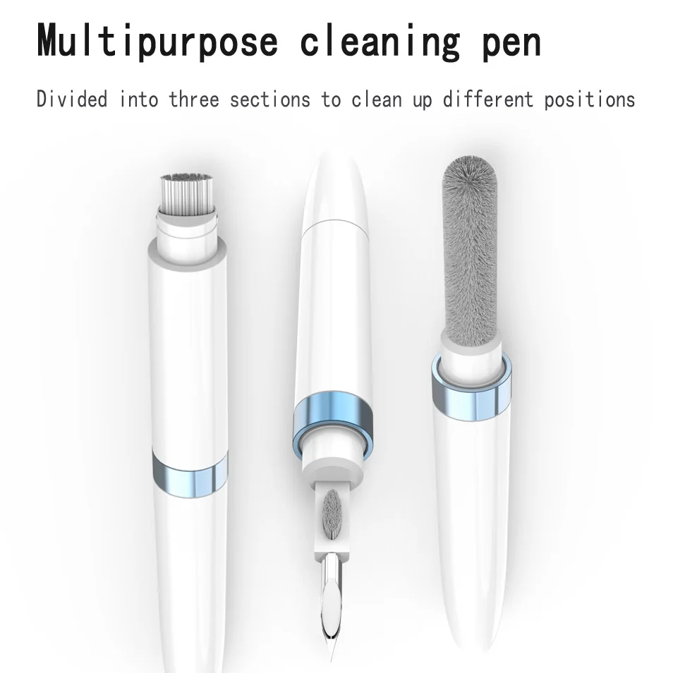 Fancan Cleaner Pen Per Airpods Pro 1 2 Auricolari Pulizia Penna Pennello Auricolari Bluetooth Custodia Strumenti Di Pulizia Per Huawei Samsung Mi