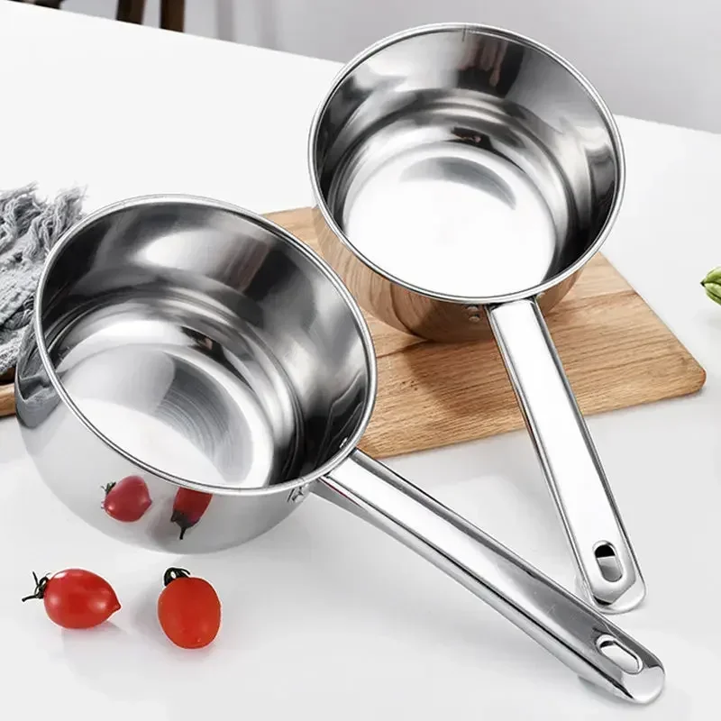 Stainless Steel Pan Noodle Pot Milk Pot Kitchen Accessories Aluminum Tableware Home Cooking Tools Cookware stainless steel stock pot stainless steel soup pot stainless steel cooking pot