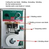 Small saw blade butt welding machine,  Metal Steel Strip Butt welding machine, portable electric welding machine 4