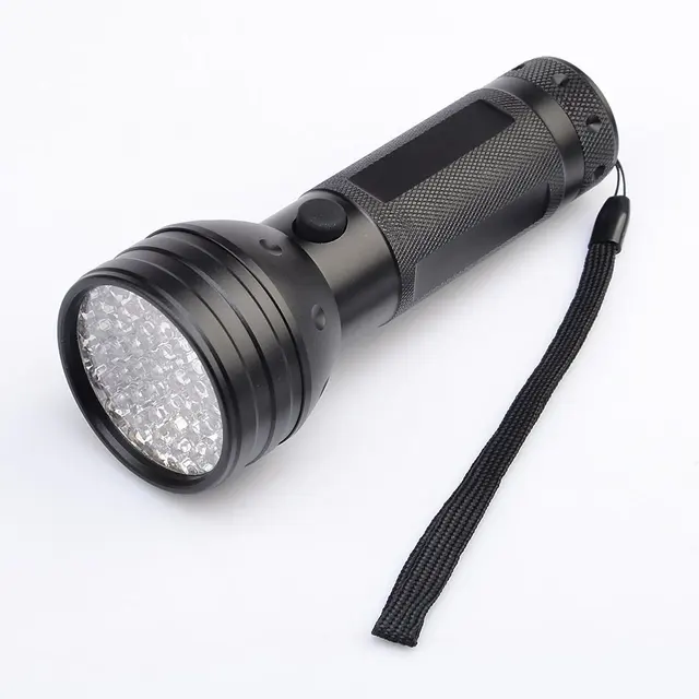 2Pcs 51Led Lila Zseblámpa Uv Körömlámpa Fluoreszcein Fluoreszcencia Detektálás - Image 2