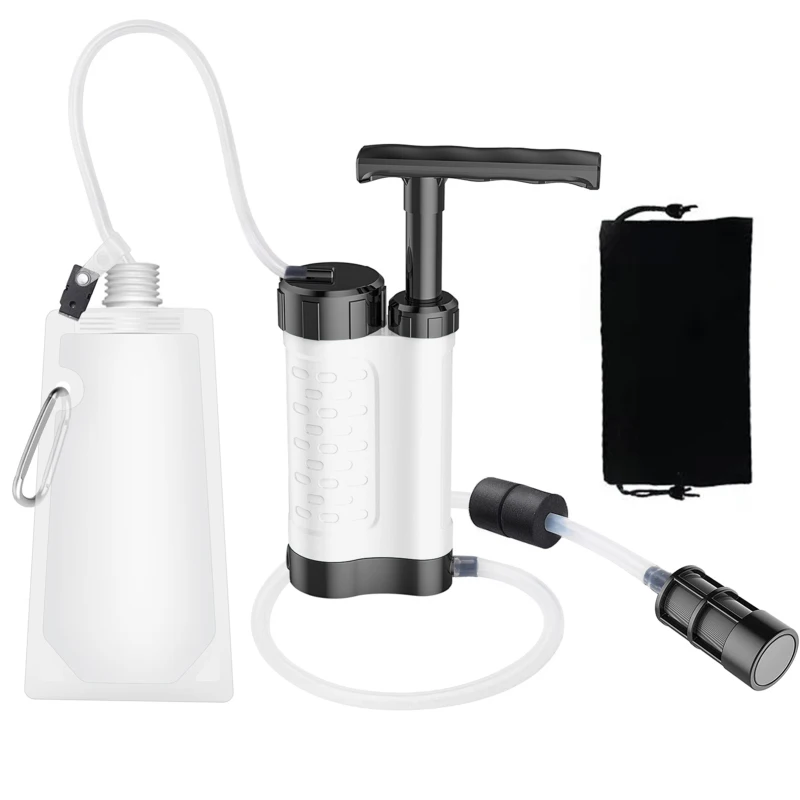 Pompe à Eau Filtrante Portable Joypur K8190 - 0.0001 Micron - Survie & Randonnée