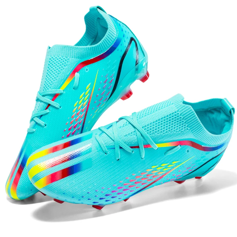 Men Soccer Shoes Ankle Cleats Grass Football Boots main image 0