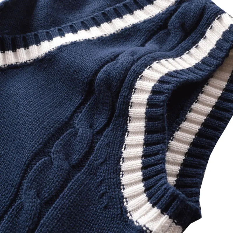 Autumn Golf Vest Men Clothing V-neck Sleeveless Golf Sweaters Vests Breathable Quick Dry Slim Casual Outdoor Sports Waistcoat