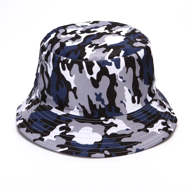 Eimer Hut Männer Frauen Unisex Fischer Hut Angeln Kappe Outdoor Camouflage Sport Gruppe Team Sonnenschirm Sonnenschutz Sonnenhut Sommer – Detail 3