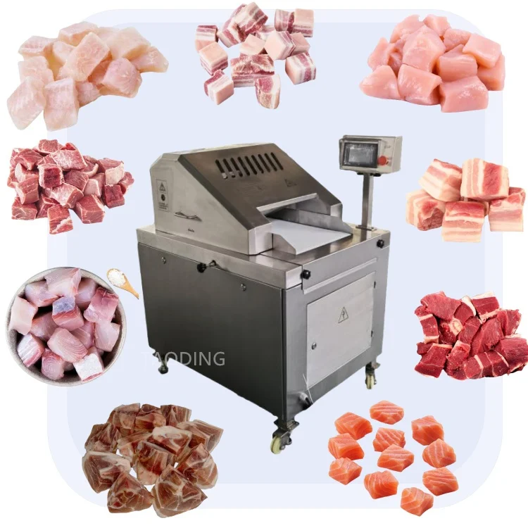 big capacity	 fully automatic slicing frozen meat	industrial meat slicers	meat and bone cutting machine 3