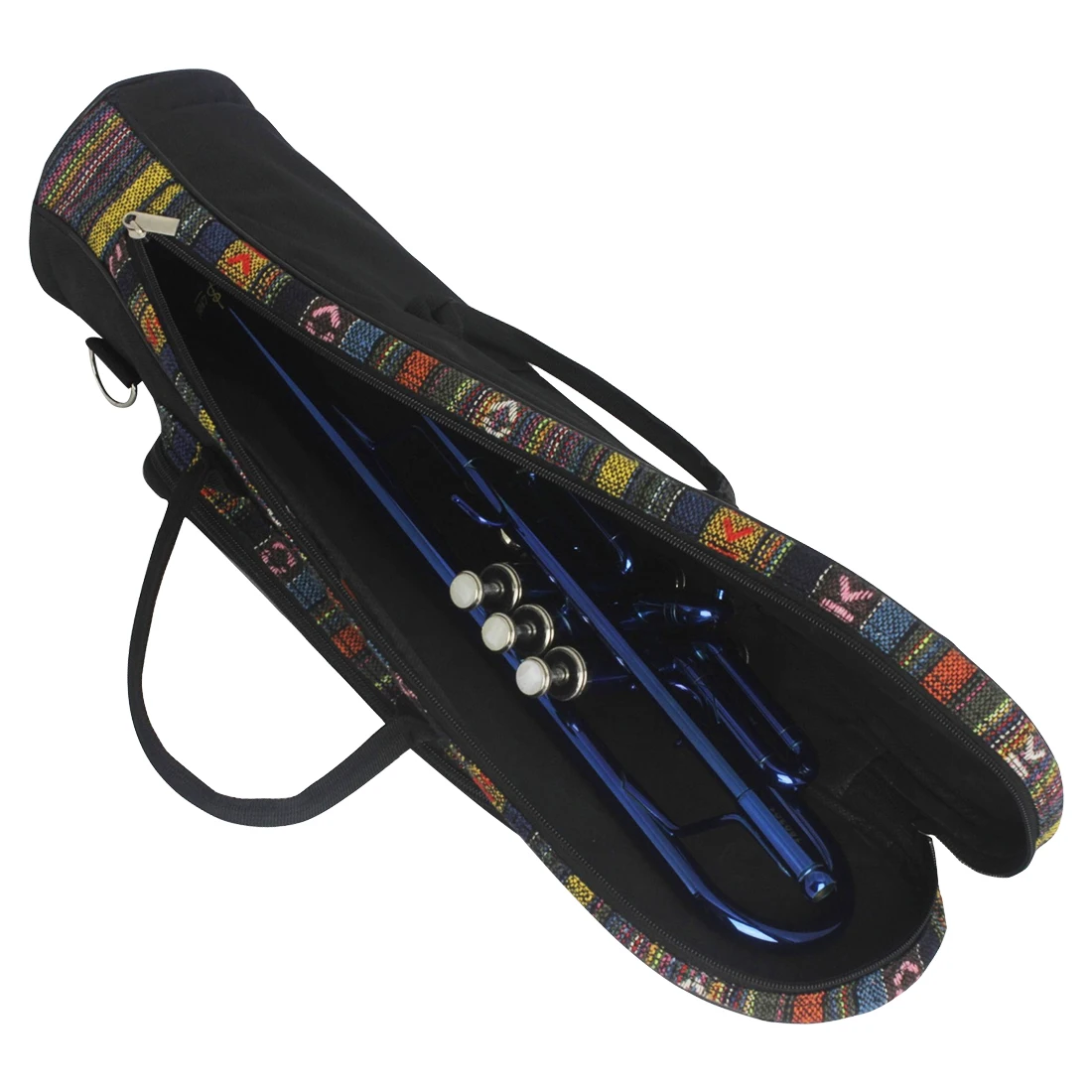 Trumpet Protective Cover Portable Ethnic Style Trumpet Waterproof Oxford Cloth Cover Accessories Brass Instrument Storage Bag