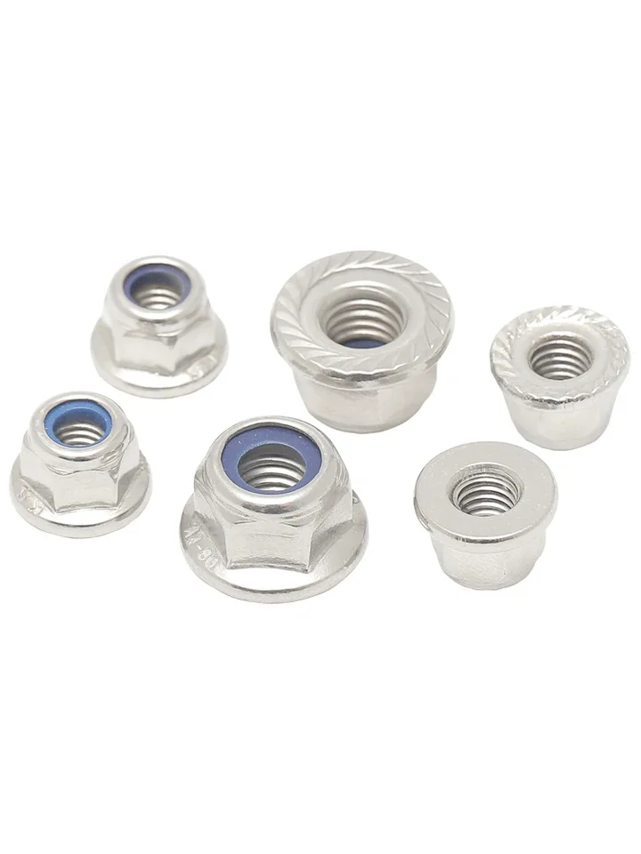 Dadi Nyloc In Acciaio Inox A2 Per Adattarsi A Bulloni E Viti