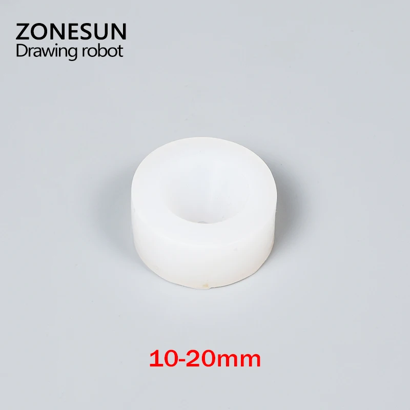 Cap screwing chuck bottle cap adoptor of capping machine silicone capping chuck 10-50mm anti-wear perfume bottle capping tool