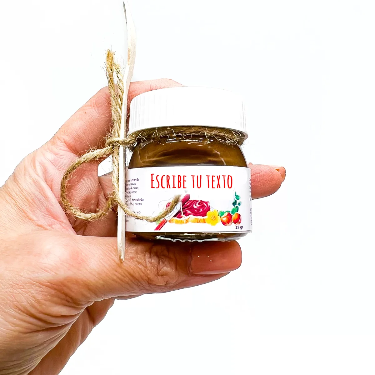 Mini Nutella Per Personalizzare Il Fai Da Te Include Con Tag Vuoti