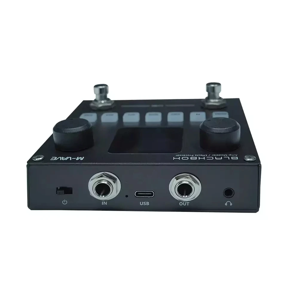 BLACK BOX M-VAVE マルチエフェクター Amazon.com: M-KVIVE Black Pedal Box Portable Multi-Effects Guitar