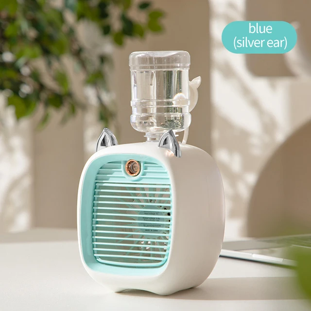Mini Condizionatore Portatile USB - Ventilatore Con Cristalli Di Ghiaccio