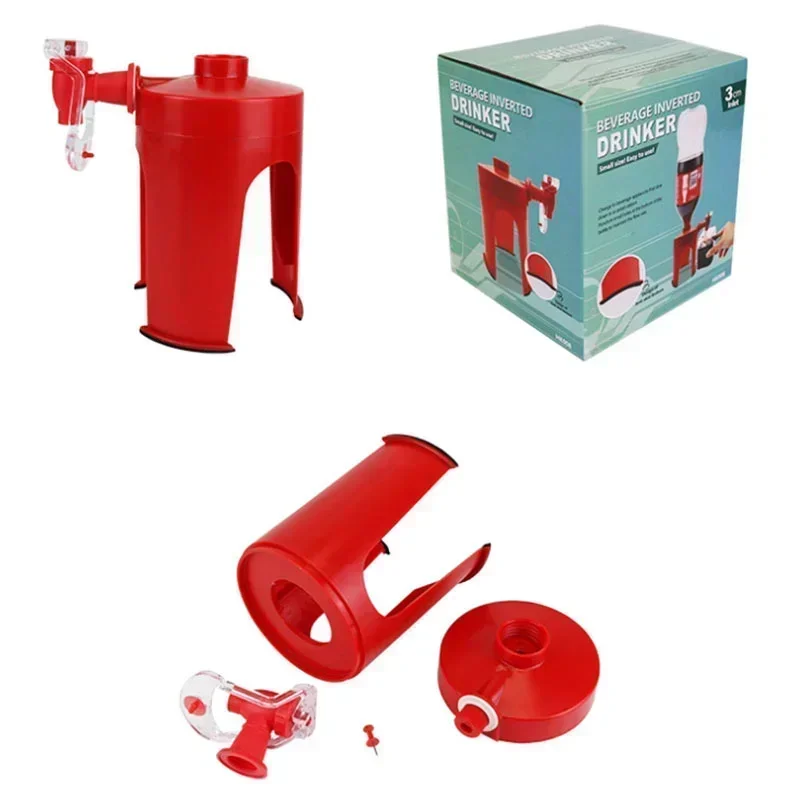 Kitchen Lemonade Soda Dispenser Bottle Coke Inverted Carbonated Beverage Upside Down Drinking Water Dispense Machine Bar