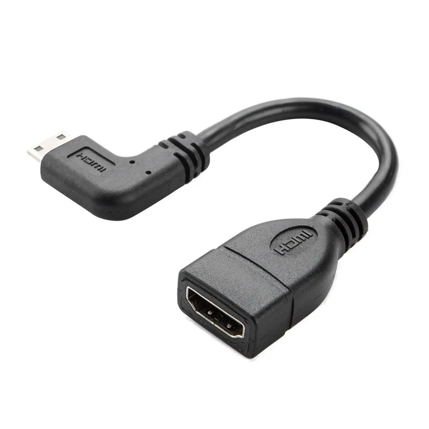 

Mini Hdmi-Hdmi кабель Cablecreation 0 5 футов 90 градусов прямоугольный Mini Hdmi
