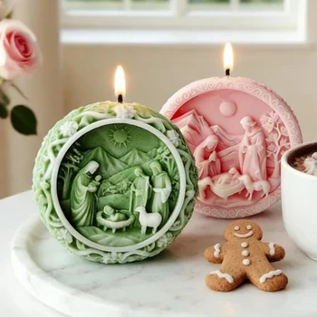 Holy Family Relief Mold 1