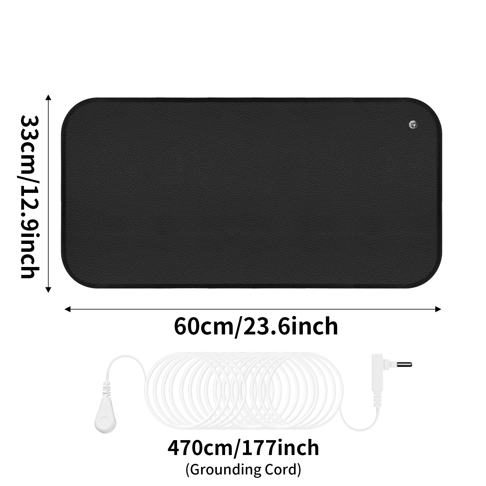 Earth-Connected Grounding Mat for Pain Relief and Relaxation – Ideal for Travel and Everyday Use