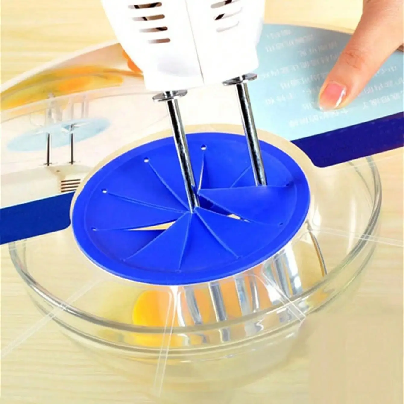 Egg Beater Cover Whipping Egg Splatter Cover Egg Light Cream Beater Protector Bowl Surround
