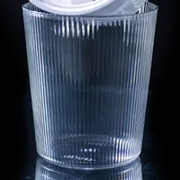 Clear Self Watering Planters Pots Household Anti Rot Self-Watering Planters for Living Room Plants Flowers 4