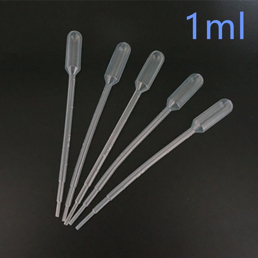 Pipette Di Plastica Graduate Da 3ml - Lotto Da 30 Pezzi Per Laboratorio, Hobby E Misure Precise - Foto 4