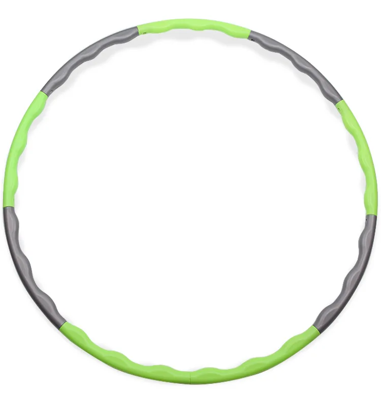 Adjustable Fitness Ring for Gym Core Workout Detachable Soft Weighted Hoop for Fat Burning and Weight Loss Exercise Circles