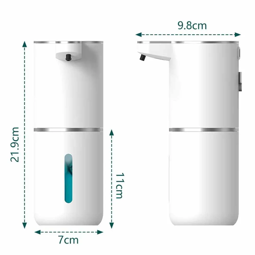 Foam Soap Dispenser Touchless Automatic Soap Dispenser 380ml Sensor IPX5 Waterproof for Bathroom Kitchen