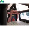 New Outdoor Giant Inflatable Irish Pub Tent With Whole Printing And Fire Place Airblown Bar House For Brisbane Beer Party 4