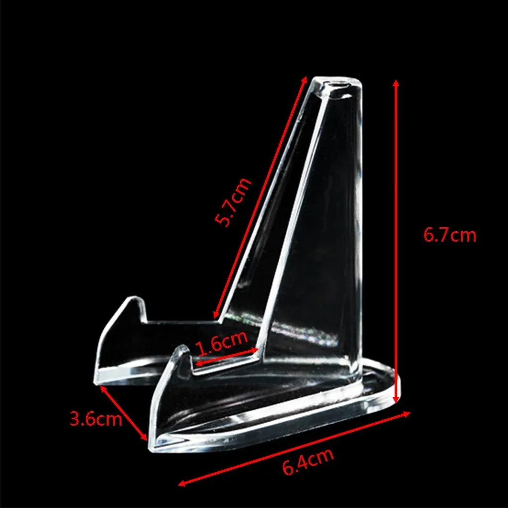 Acrylic Clear Display Stand Graded PSA Sports Card Slabs Case Commemorative Coin Holder Display Rack For Collection Coin 4